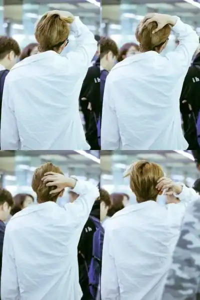 金泰亨圈饭神器-背影也是帅到没谁了