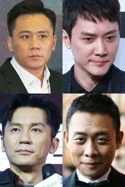 其实在演艺圈,不止一个不老童颜林志颖,也有很多中年男演员都吃了