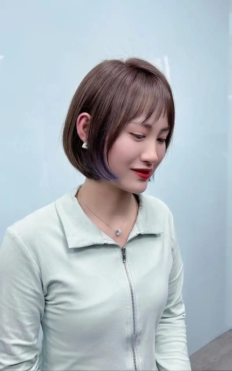 单线修剪系列!柔美风格波波头短发作品!周董短 - 抖音