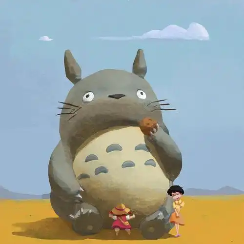 一张龙猫|插画|概念设定|青熊森 - 原创作品 - 站酷 (zcool)