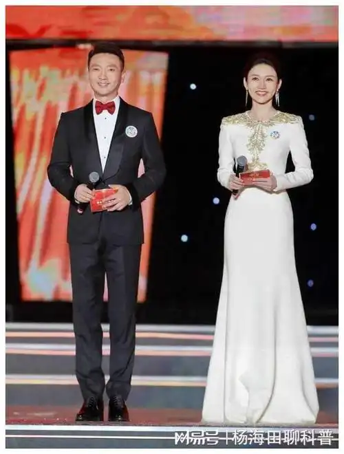 康辉与刘颖主持颁奖典礼身高差专业能力惹话题观众认可有余