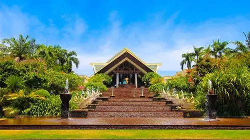 三亚喜来登度假酒店2晚 双人蜈支洲岛门票 接机及全天用车