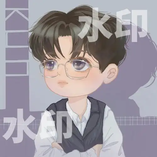 帮朋友画的q版蔡徐坤