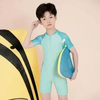 狮奥利兴游泳装备全套男儿童连体泳衣孩2024新款衣中大童童速干训练泳