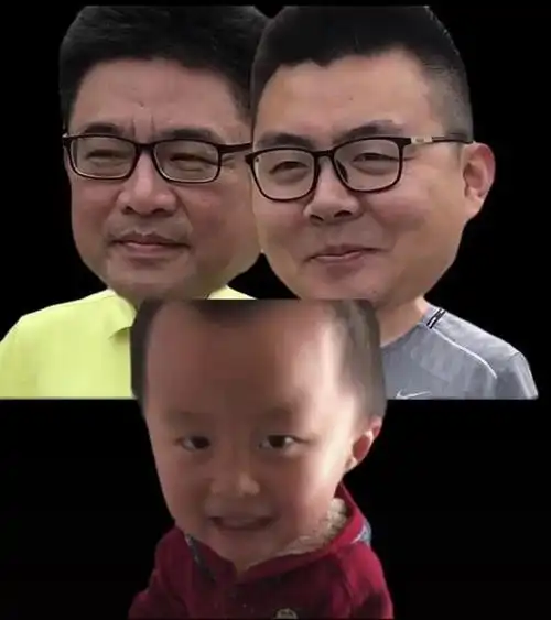 田静弟弟晒照,郭威,舅舅,奇奇脸相似,网友评论是一家人