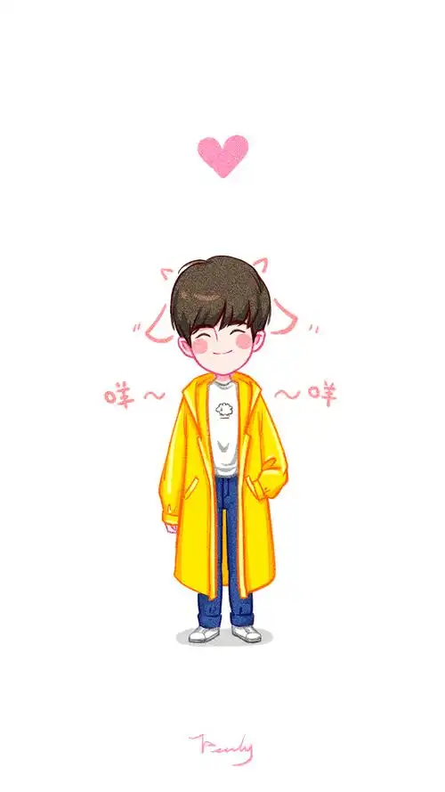 【壁纸】杨洋 q版 小黄羊真的是太可爱了