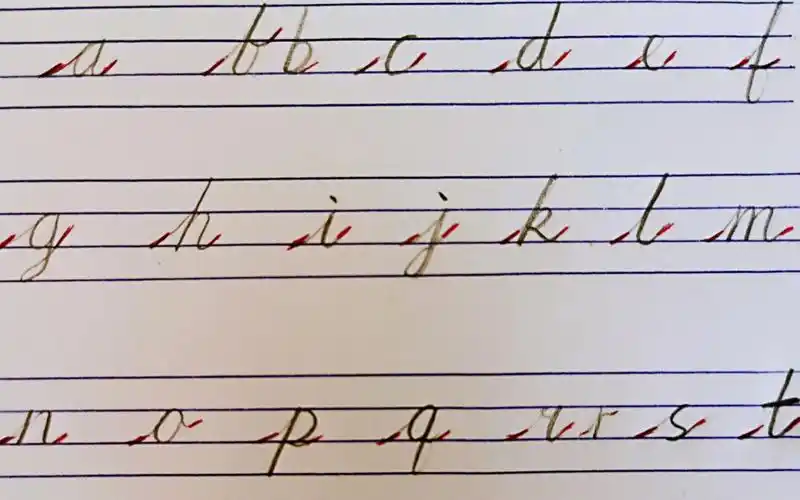 英文字母连写 26个英文小写字母连写