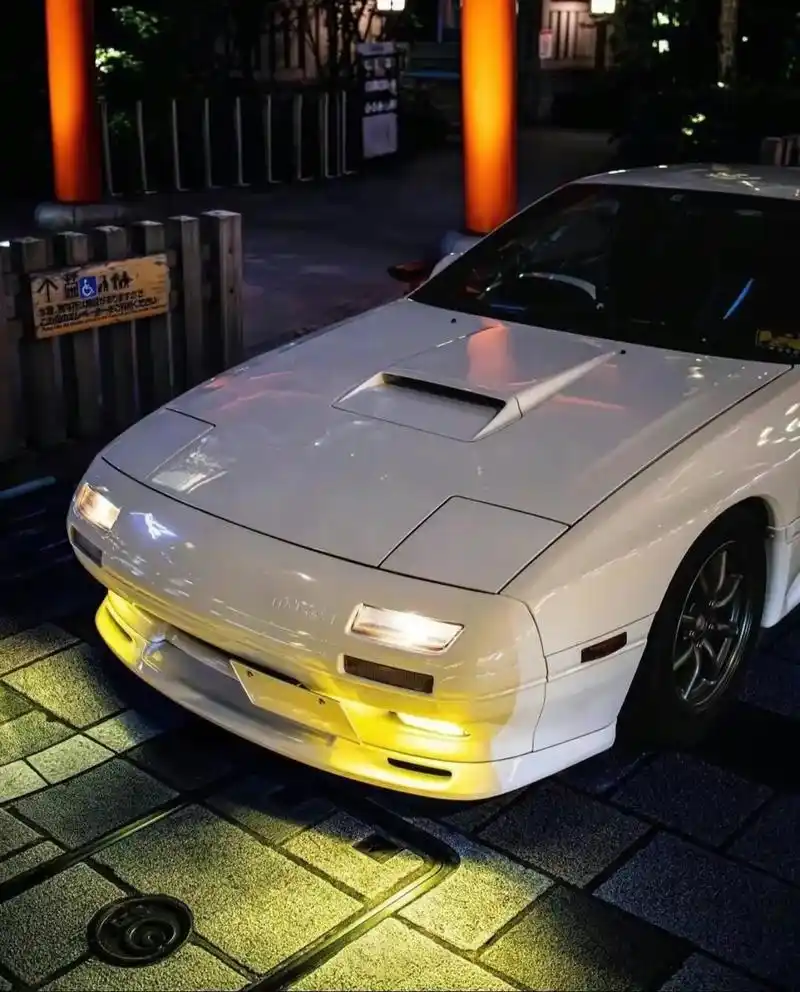 头文字d #马自达rx7 #jdm #高桥凉介 #白色彗星 - 抖音