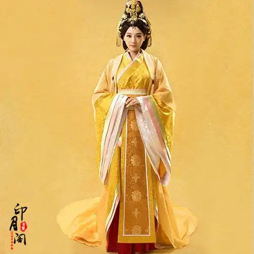 芈月传孙俪同款古装汉服古装奢华拖尾端庄大气皇后服汉服演出服