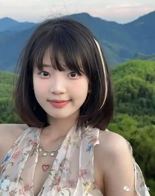 "圆脸短发",也纯欲,秋天第一剪_发型_中国_人类