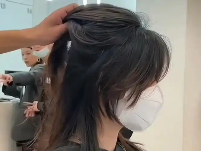 中性风.日系发型.