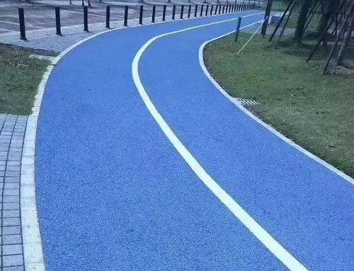 沥青改色与透水路面