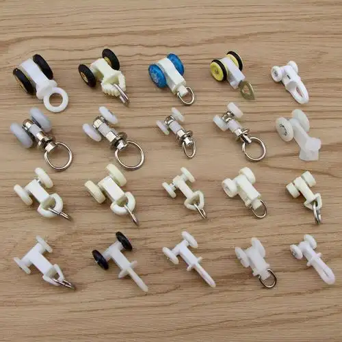 配件轨道挂钩老式轮子滚轮滑轮窗帘