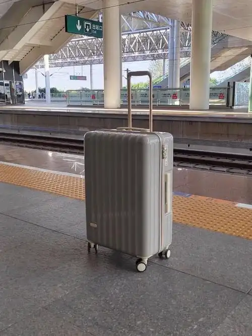 坐动车行李箱放哪图片