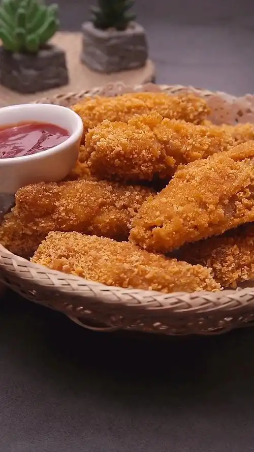 面包糠做的炸鸡翅,外焦里嫩,再也不用去外面买了-度小视