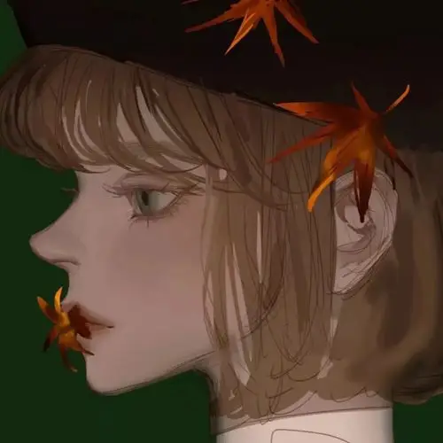 女生头像手绘卡通动漫人物