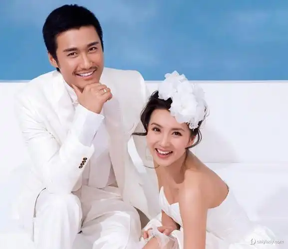 [转]胡兵陈好的婚纱照