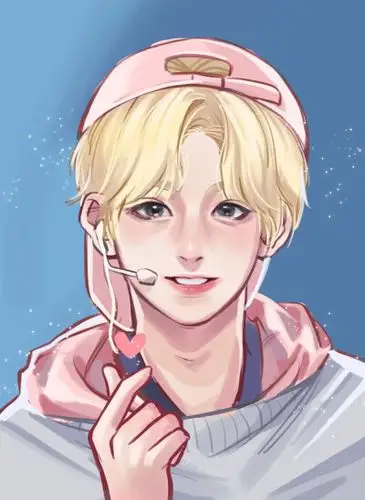 黄明昊春丽手绘