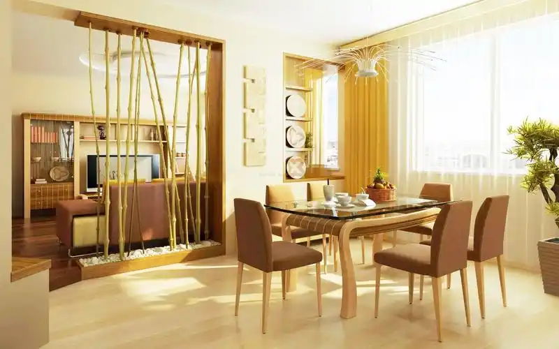 现代简约餐桌椅摆放图片_装信通网效果图