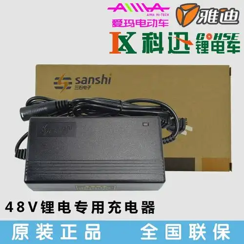 48v锂电充电器dzl4812ss01三石电子锂电充电器 雅迪爱玛绿源小鸟