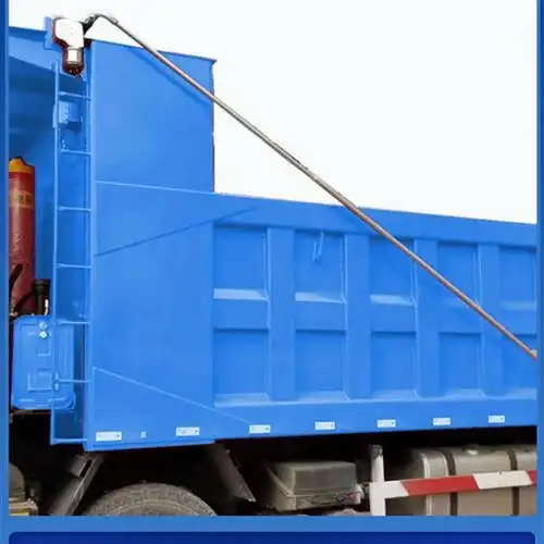 新款自卸车自动篷布伸缩电动防雨布渣土货车甩杆卷防雨布