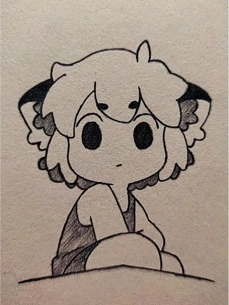 动漫人物 #动漫少女 #卡通动漫 #简笔画 @dou 小助 - 抖音