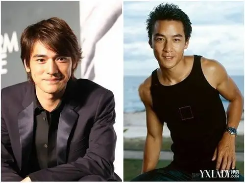 吴彦祖和金城武合照展示 谁才是亚洲头号帅哥