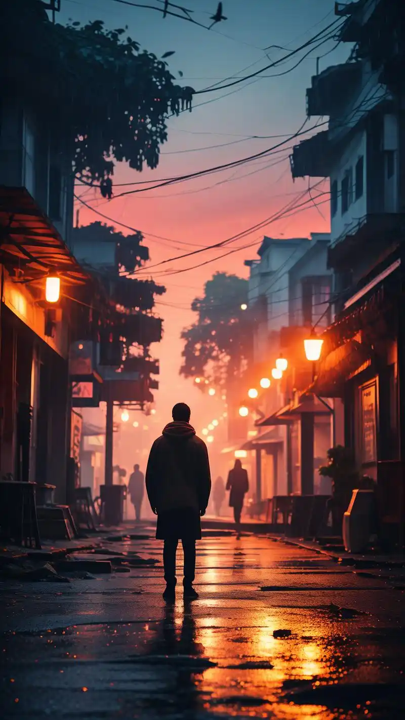 💔伤感背影壁纸,触动你内心深处的柔情🌌