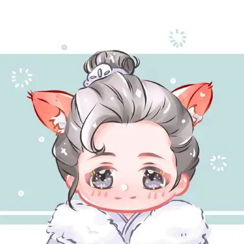 刘宇q版头像×6 无水印自取"捧玫瑰的电台宇吃草莓的小粉毛汉服斗篷