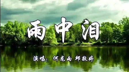 一首《雨中泪》好听极了, 百听不腻