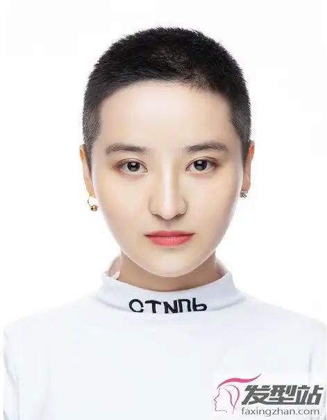 圆寸头适合什么脸型_发型站_最新流行发型设计发型图片