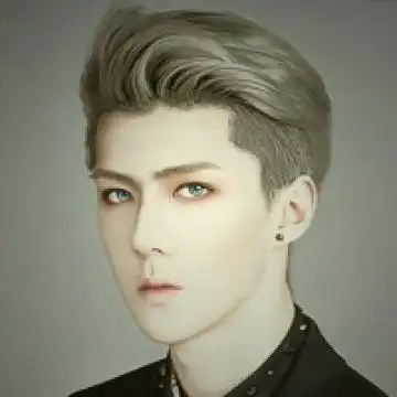 黄金比例面孔吴世勋,男生头像图片-回车桌面