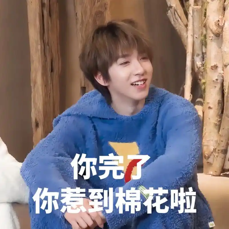 贺峻霖 一款表情实用型爱豆#物料 #表情包 - 抖音