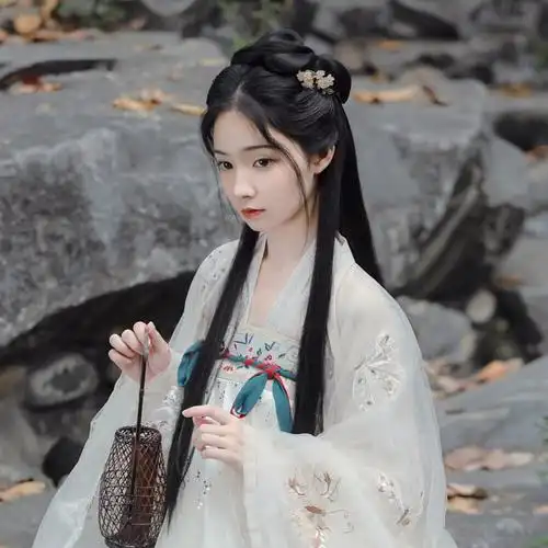 【100张】好看到惊艳的真人古风女生头像!