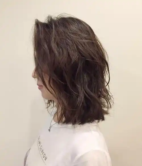 中长发空气烫发型图片 蓬松感空气烫图片大全