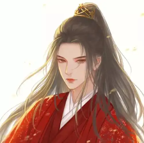 古风男生头像:愿你历尽阴晴圆缺依旧新月交晖