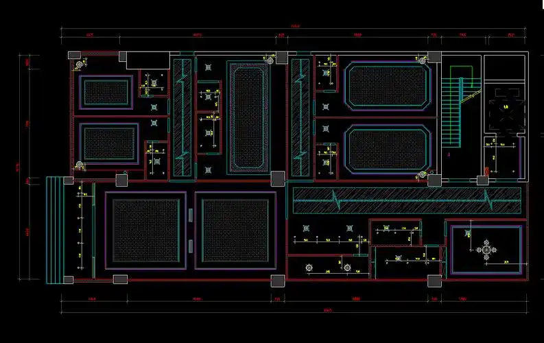 ktv施工图节选|空间|家装设计|设计师叶宋_原创作品-站酷(zcool)