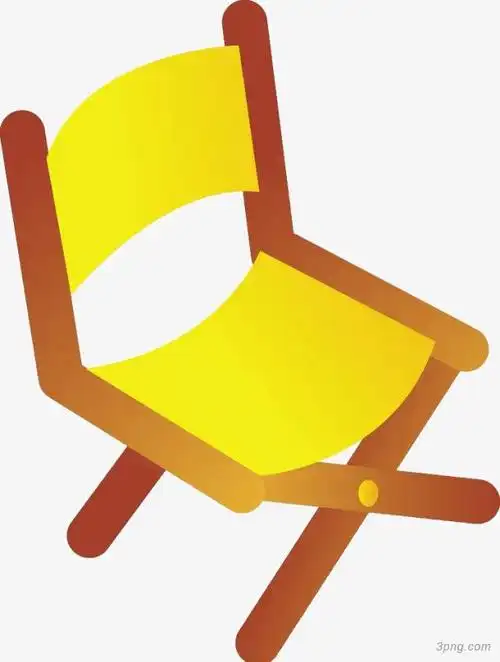 手绘凳子png素材透明免抠图片-卡通手绘