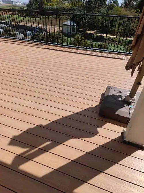 庭院地板户外阳台防腐木塑胶木地板