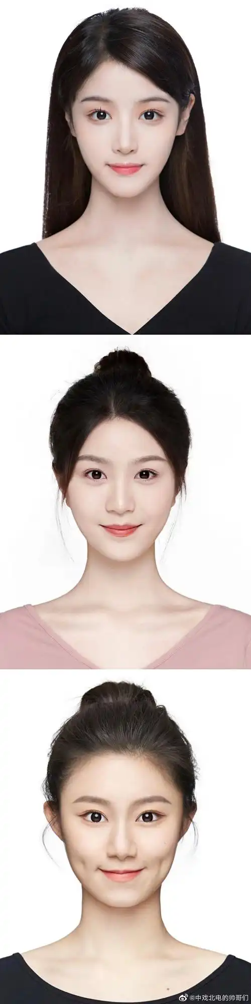 收集了一波今年的女生艺考证件照……_高清图集_新浪网