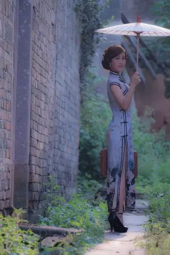 乡恋,乡愁,油纸伞下,丁香花一样的你.