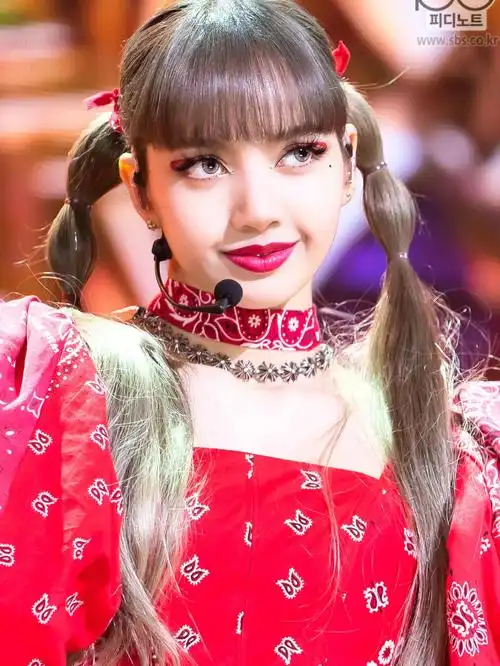 sbs人气歌谣blackpinklisa高清舞台