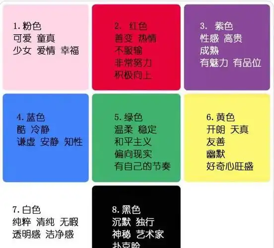 00后超火性格测试:颜色可以看性情?爱这个颜色校园最受欢迎!