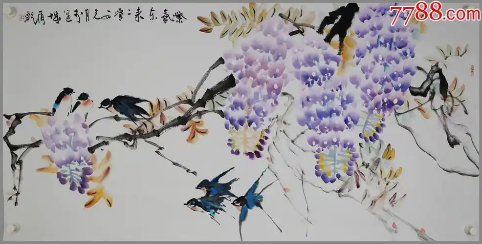 陈再乾广西容县人广西艺术学院教授花鸟画