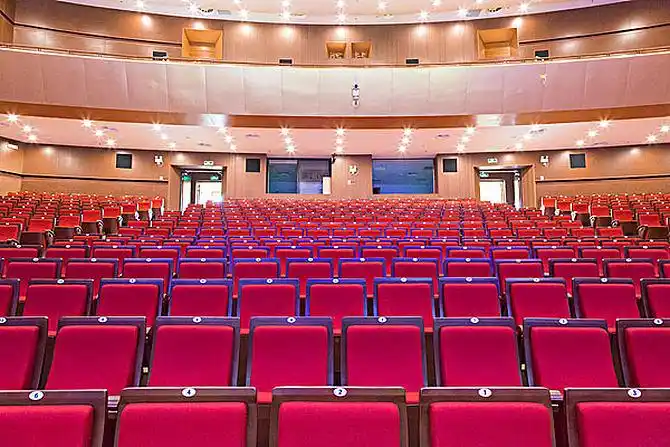文化音乐厅观众席_全景网
