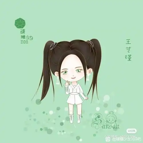 【图片】糖《双马尾》创4舞台q版【硬糖少女303吧】_百度贴吧