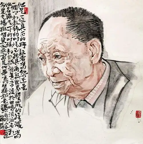 以此画缅怀国之栋梁袁公与吴公