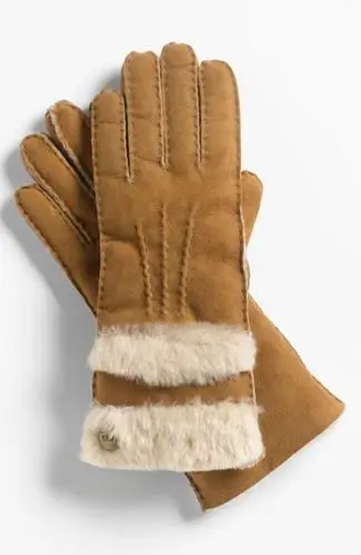 ugg 雪地靴 女式手套 chestnut q00041131 l