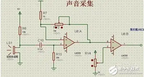 驻极体麦克风工作原理电路图