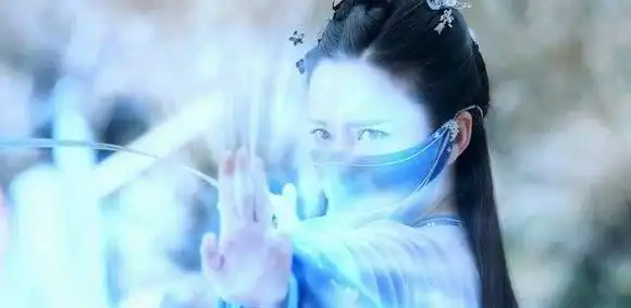 女星在玄幻剧中施法,谁的手势最玄妙?杨蕊兰花指刘亦菲推开波浪